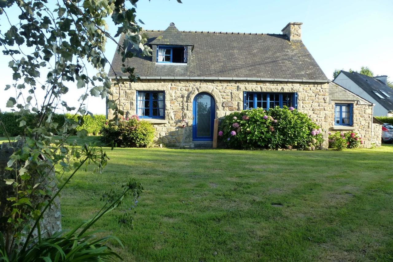 Villa Natursteinhaus In Portsall à Ploudalmézeau Extérieur photo