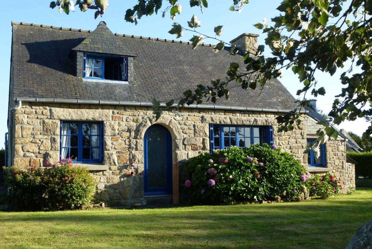 Villa Natursteinhaus In Portsall à Ploudalmézeau Extérieur photo
